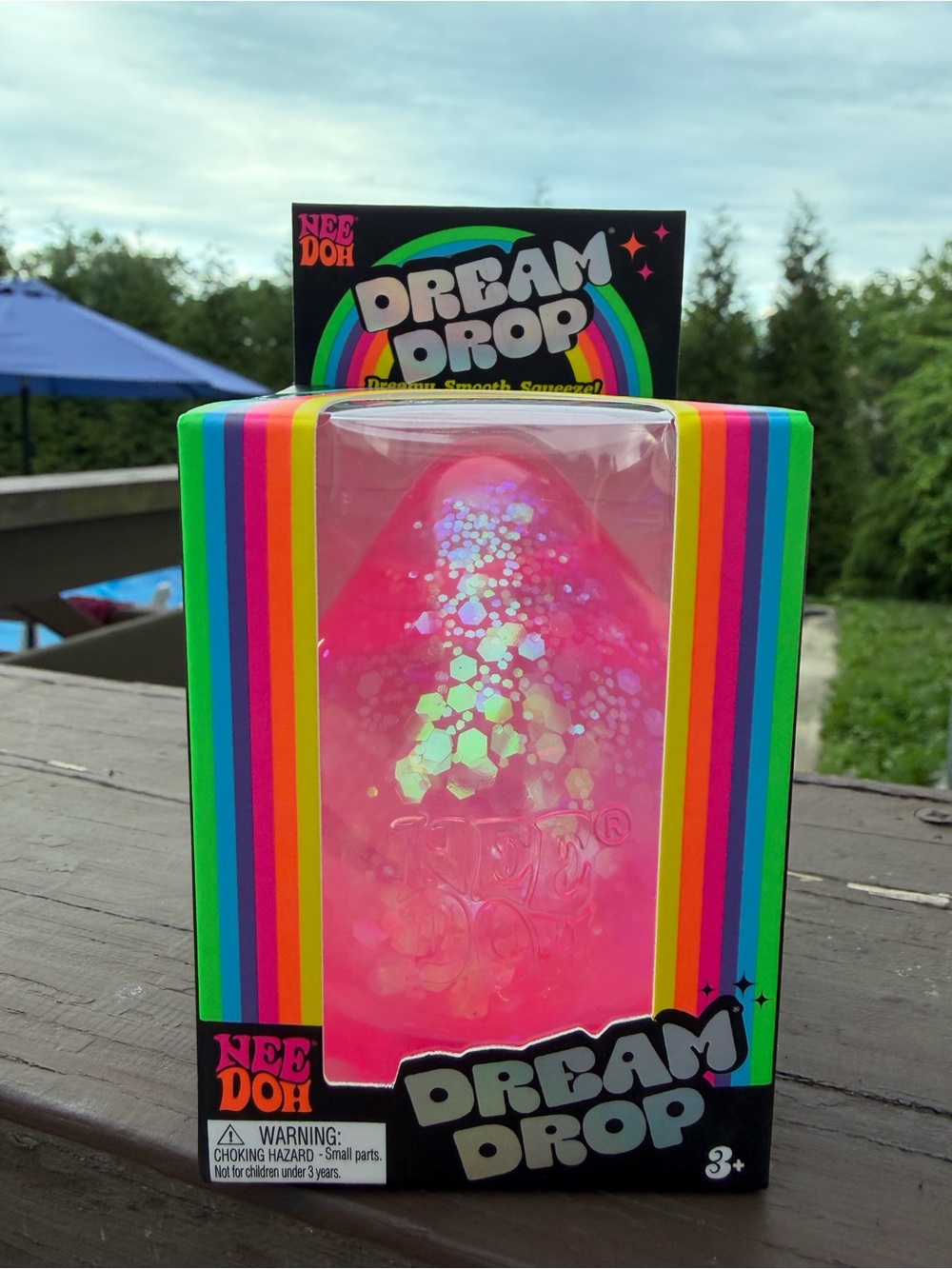 💗NeeDoh Dream Drop Pink Glitter💗